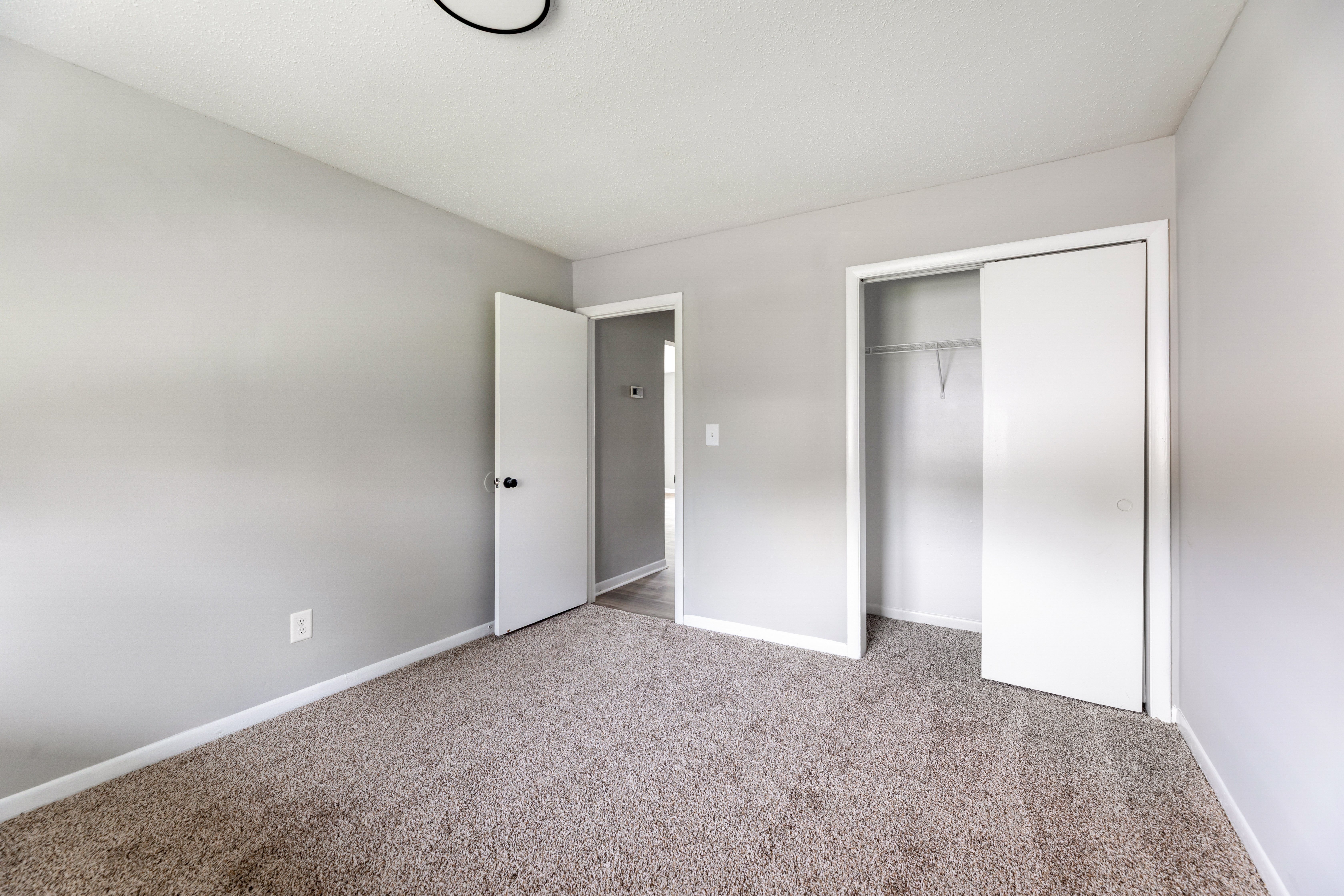Carpeted Bedroom at Lauradale, North Carolina